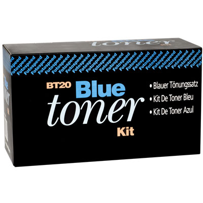 blue colour toner