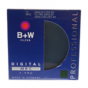 B+W 72mm 0.9ND 3-stop Multi-coated Filter