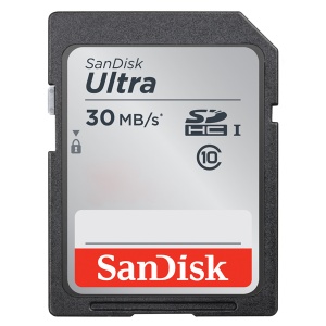 Sandisk Secure Digital Ultra SDHC/SDXC Memory Card