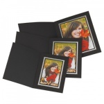 Kenro Black Upright Photo Folders